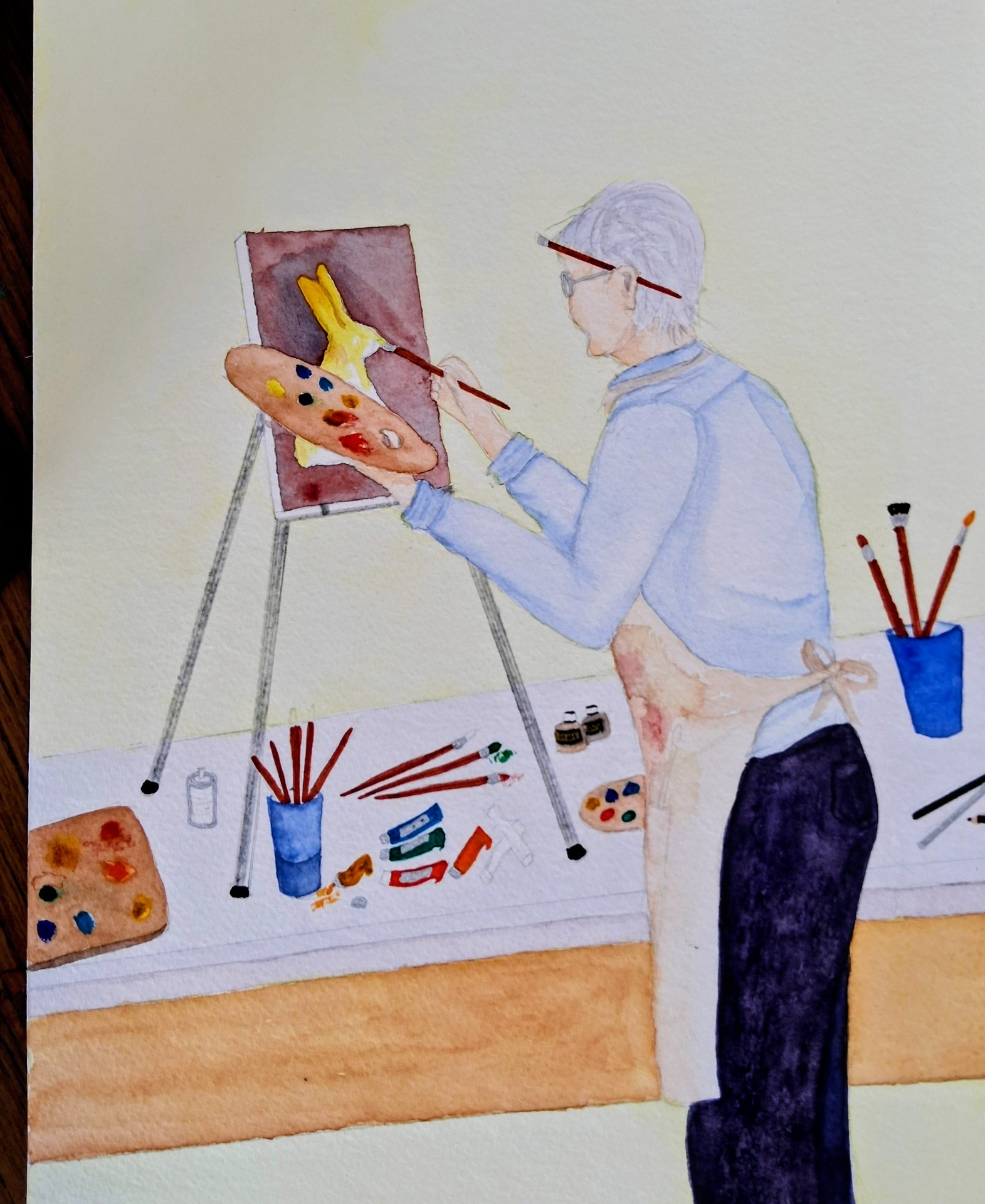 'Unfinished Artist' - Janet Skinner